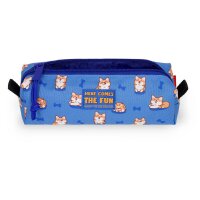 Legami Federmäppchen HUND Corgi - My pencil case - aus Polyester - Mäppchen, Schlampermäppchen, Federtasche