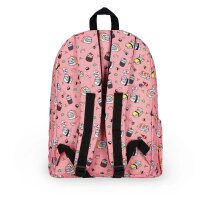 Legami Rucksack KATZE Sushi Cat - My backpack - aus Polyester - Schultasche, Schulrucksack, für Schule & Freizeit