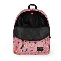 Legami Rucksack KATZE Sushi Cat - My backpack - aus Polyester - Schultasche, Schulrucksack, für Schule & Freizeit