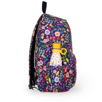 Legami Rucksack FLOWERS - My backpack - aus Polyester - Schultasche für Blumenliebhaber, Schulrucksack, für Schule & Freizeit