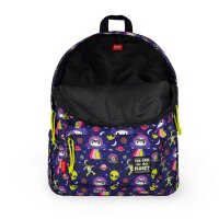 Legami Rucksack WELTALL - My backpack - aus Polyester - Schultasche für Astronauten Schulrucksack, für Schule & Freizeit