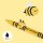 Legami Gelstift Lovely Friends BIENE - Gel Pen mit abnehmbarer Tier Deko, Stift , Schreibstift, Gelschreiber