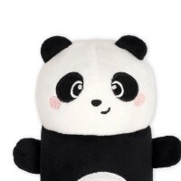 Legami Plüsch-Federmäppchen PANDA - Super Soft  - aus Polyester - Mäppchen weich und selbststehend, Schlampermäppchen, Federtasche