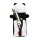 Legami Plüsch-Federmäppchen PANDA - Super Soft  - aus Polyester - Mäppchen weich und selbststehend, Schlampermäppchen, Federtasche