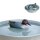 Schwimm Ente grau-braun 27x12 cm aus Polyethylen schwimmend als Teich Deko - Deko Schwimmente für Gartenteich, Schwimmtiere, Gartendeko