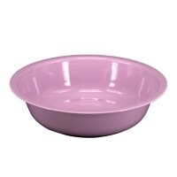 Dekoschale aus Metall, rosa 36x9,5 cm - Zinkschale als...