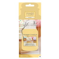 Auto Duft, Lufterfrischer VANILLA CUPCAKE - Yankee Candle Car Jar Paper, Raumduft, Autoduft