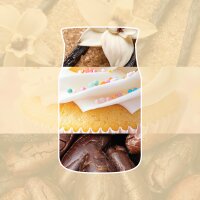 Auto Duft, Lufterfrischer VANILLA CUPCAKE - Yankee Candle Car Jar Paper, Raumduft, Autoduft