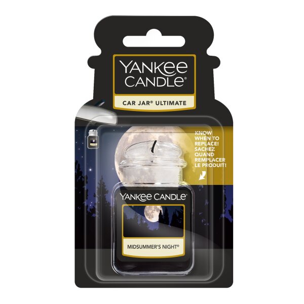 Auto Duft, Lufterfrischer Wohnung MIDSUMMERS NIGHT - Yankee Candle Car Jar Ultimate, Raumduft, Autoduft