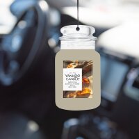 Auto Duft, Lufterfrischer AMBER & SANDELWOOD - Yankee Candle Car Jar Paper, Raumduft, Autoduft