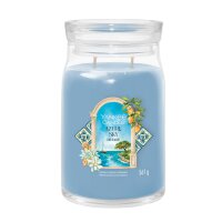 Yankee Candle Duftkerze im Glas (groß) AZURE SKY - Signature Kerze aus "Hello Italy" Kollektion mit Brenndauer bis zu 90 Stunden