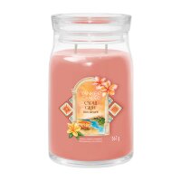 Yankee Candle Duftkerze im Glas (groß) CAPRI GLOW - Signature Kerze aus "Hello Italy" Kollektion mit Brenndauer bis zu 90 Stunden
