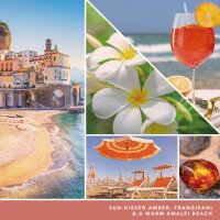 Yankee Candle Duftkerze im Glas (groß) CAPRI GLOW - Signature Kerze aus "Hello Italy" Kollektion mit Brenndauer bis zu 90 Stunden