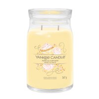 Yankee Candle Duftkerze im Glas (groß) VANILLA CUPCAKE - Signature Kerze mit Brenndauer bis zu 90 Stunden