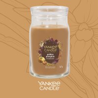 Yankee Candle Duftkerze im Glas (groß) GOLDEN PUMPKIN - Signature Kerze "Herbstkollektion 2025" mit Brenndauer bis zu 90 Stunden