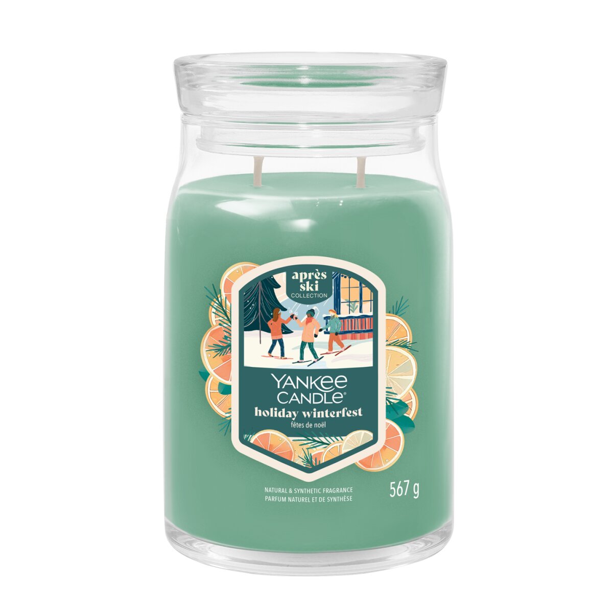 Yankee Candle Duftkerze im Glas (groß) HOLIDAY WINTERFEST