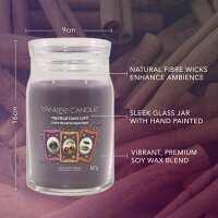 Yankee Candle Duftkerze im Glas (groß) MYSTICAL TAROT CARD - Signature Kerze "Halloween Kollektion 2025" mit Brenndauer bis zu 90 Stunden