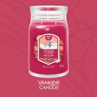 Yankee Candle Duftkerze im Glas (groß) SANTA ON SKIS - Signature Kerze "Winterkollektion 2025 - Apres Ski" mit Brenndauer bis zu 90 Stunden
