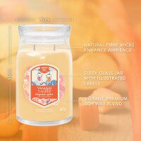 Yankee Candle Duftkerze im Glas (groß) SLOPESIDE SPRITZ - Signature Kerze "Winterkollektion 2025 - Apres Ski" mit Brenndauer bis zu 90 Stunden