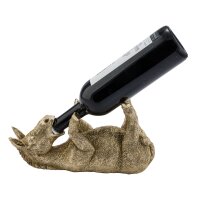 Flaschenhalter Esel, gold - Skulptur, Wein Flaschen...