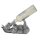 Flaschenhalter Esel, silber - Skulptur, Wein Flaschen Halter, Flaschenständer, Geschenkidee