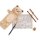 Legami Plüsch-Federmäppchen TEDDY BÄR - Super Soft  - aus Polyester - Mäppchen weich und selbststehend, Schlampermäppchen, Federtasche