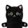 Legami Plüsch-Federmäppchen KATZE Kitty - Super Soft  - aus Polyester - Mäppchen weich und selbststehend, Schlampermäppchen, Federtasche