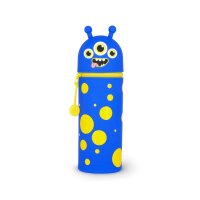 Legami 2-in-1 Mäppchen MONSTER aus Silikon - Kawaii...