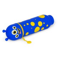 Legami 2-in-1 Mäppchen MONSTER aus Silikon - Kawaii Federmäppchen, Tisch Stiftehalter, Federtasche