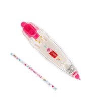 Legami Dekoband-Stift EINHORN mit zwei Dekobänder - Dekobandstift mit Einhorn-Dekobänder, Dekoration für Hefte, Tagebücher, Glückwunschkarten