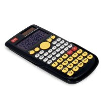 Legami Wissenschaftlicher Taschenrechner "Count on me" GENIUS - Solarstrom und Batterie - Rechner, Rechnen mit Spaß, Mathematik