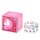 Legami Erweiterbare Schreibtischbox "Cutie Cube" EINHORN - Ideal für Ordnung am Schreibtisch, Aufbewahrungsbox stapelbar, erweiterbar mit anderen Cutie Cubes, Organisation, Würfel