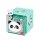 Legami Erweiterbare Schreibtischbox "Cutie Cube" PANDA - Ideal für Ordnung am Schreibtisch, Aufbewahrungsbox stapelbar, erweiterbar mit anderen Cutie Cubes, Organisation, Würfel