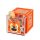 Legami Erweiterbare Schreibtischbox "Cutie Cube" TIGER - Ideal für Ordnung am Schreibtisch, Aufbewahrungsbox stapelbar, erweiterbar mit anderen Cutie Cubes, Organisation, Würfel