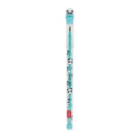 Legami Stapelbarer Bleistift "Take a tip" PANDA mit Radiergummi - 11 Minen 2B, kein Anspitzer, einfach zu bedienen, Stift Schule