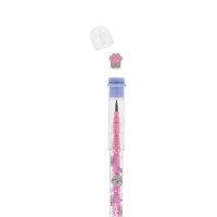 Legami Stapelbarer Bleistift "Take a tip" KATZE Kitty mit Radiergummi - 11 Minen 2B, kein Anspitzer, einfach zu bedienen, Stift Schule