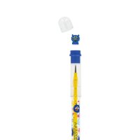 Legami Stapelbarer Bleistift "Take a tip" MONSTER mit Radiergummi - 11 Minen 2B, kein Anspitzer, einfach zu bedienen, Stift Schule