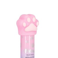 Legami Klebestift KATZENPFOTE Meow "Feelin Glued" - Kleber im Katzen Design auf Wasserbasis zum Basteln, Schule