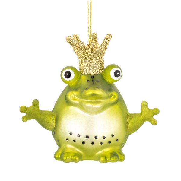 Baumschmuck Frosch Froschkönig - Baumkugel Märchen, Weihnachtsdeko, Christbaumkugel
