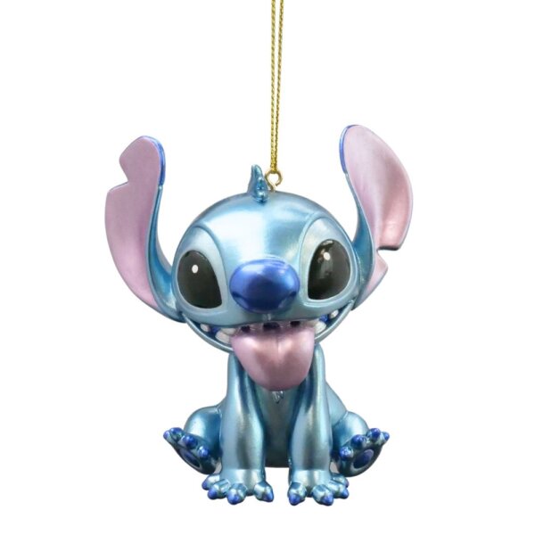 Baumschmuck Stitch Metallic aus "Lilo & Stitch" -  Weihnachtsanhänger für Disney Fans, Baumkugel, Weihnachtsdeko