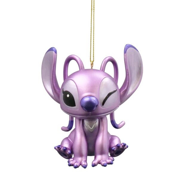 Baumschmuck Angel Metallic aus "Lilo & Stitch" -  Weihnachtsanhänger für Disney Fans, Baumkugel, Weihnachtsdeko