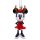 Baumschmuck Minnie Mouse mit Elchgeweih -  Weihnachtsanhänger Minni Maus für Disney Fans, Baumkugel, Weihnachtsdeko