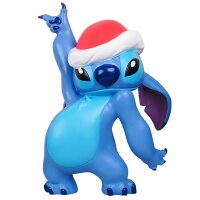 Deko 3D Disney Gartenfigur Stitch Santa mit...