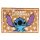 Disney Kokos Fussmatte Stitch "Merry Stitchmas" 40x60 cm, innen & außen - Haustür-Matte Weihnachten, Schmutzfangmatte