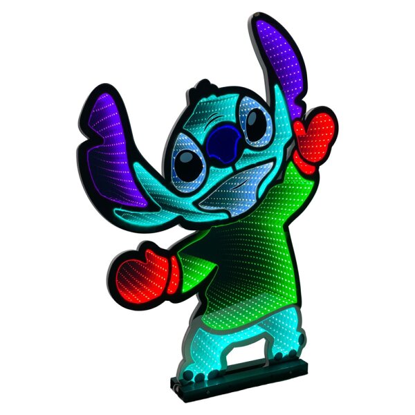 Disney Infinity-Licht Dancing Stitch H:40 cm (264 LEDs) - LED Figur Weihnachten aus Lilo & Stitch, moderner Deko Stil für Fans, Weihnachtsbeleuchtung