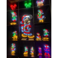 Disney Infinity-Licht Minnie Mouse H:40 cm (213 LEDs) - LED Figur Weihnachten Minni Maus, moderner Deko Stil für Fans, Weihnachtsbeleuchtung