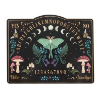 Ouija Brett Sprechbrett Hexenbrett Wahrsagerbrett Dunkler Wald mit Planchette - Talking Spiritboard, Spirit Guide, Astrologie, Orakel, Geisterbrett, Witchboard
