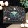 Ouija Brett Sprechbrett Hexenbrett Wahrsagerbrett Dunkler Wald mit Planchette - Talking Spiritboard, Spirit Guide, Astrologie, Orakel, Geisterbrett, Witchboard