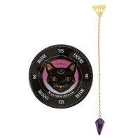 Pendel Wahrsager Set Mystic Mog Schwarze Katze -...