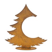 Gartendeko Tanne Weihnachtsbaum mit Aussparung für...